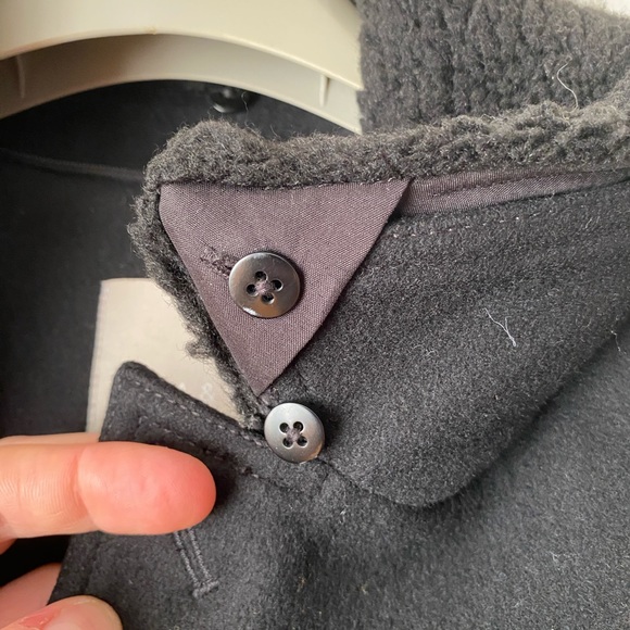 Soia & Kyo Gordon M winter pea coat black - Picture 7 of 13